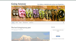 Desktop Screenshot of goinganyway.net